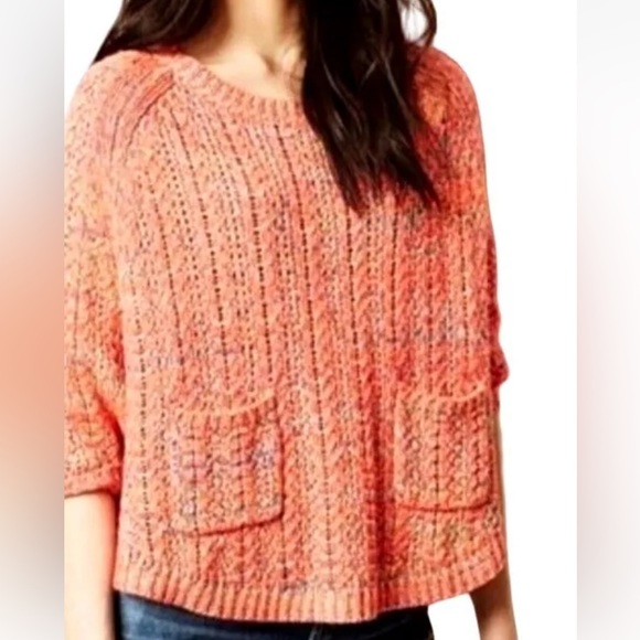Anthropologie Moth Chunky Knit Sweater Size XS - Picture 3 of 15